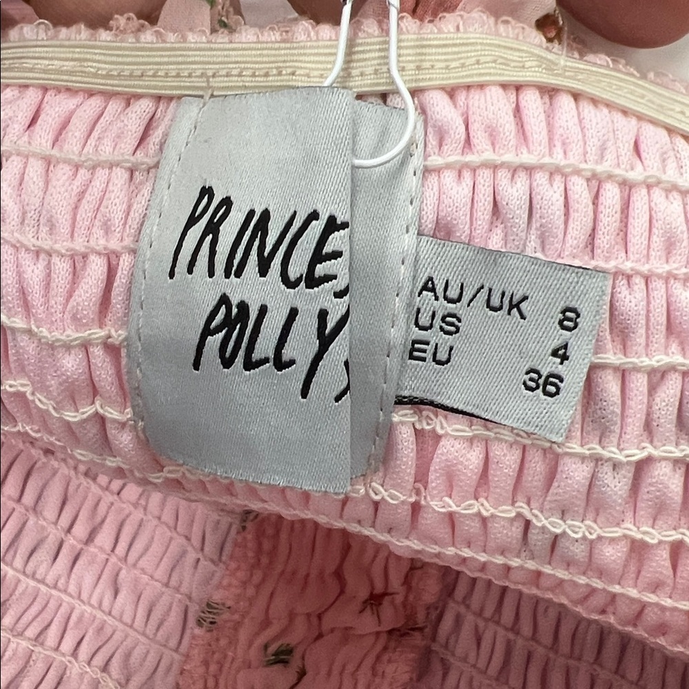 Princess Polly Wildflowers Pink Floral Ruched Mini Dress - Picture 8 of 10